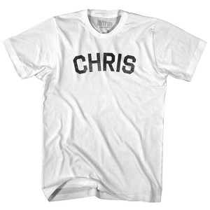 Chris Youth Cotton T-shirt - White