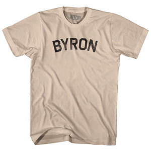 Byron Adult Cotton T-shirt - Creme
