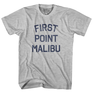 First Point Malibu Womens Cotton Junior Cut T-Shirt - Grey Heather First Point Malibu Womens Cotton Junior Cut T-Shirt - Grey Heather