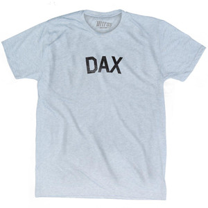 Dax Adult Tri-Blend T-shirt-Athletic White