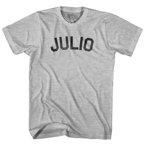 Julio Adult Cotton T-shirt-Grey Heather