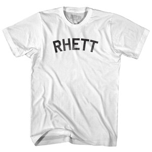 Rhett Womens Cotton Junior Cut T-Shirt - White
