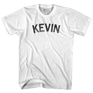 Kevin Womens Cotton Junior Cut T-Shirt - White