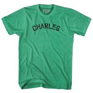 Charles Adult Tri-Blend T-shirt - Kelly