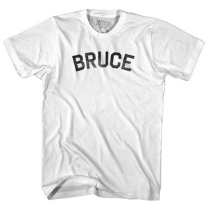 Bruce Youth Cotton T-shirt-White