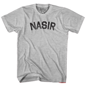 Nasir Womens Cotton Junior Cut T-Shirt - Grey Heather