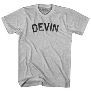 Devin Womens Cotton Junior Cut T-Shirt - Grey Heather