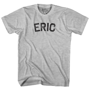Eric Womens Cotton Junior Cut T-Shirt - Grey Heather