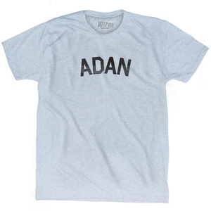 Adan Adult Tri-Blend T-shirt - Athletic White
