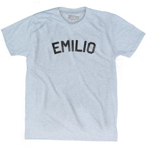 Emilio Adult Tri-Blend T-shirt-Athletic White