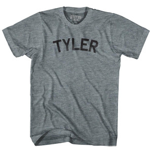 Tyler Womens Tri-Blend Junior Cut T-Shirt - Athletic Grey