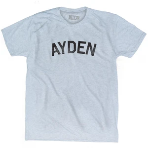 Ayden Adult Tri-Blend T-shirt - Athletic White