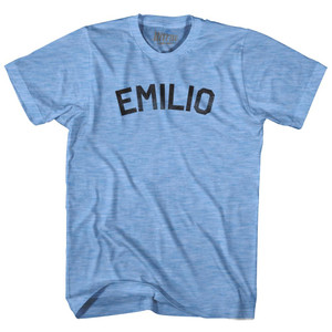 Emilio Adult Tri-Blend T-shirt - Athletic Blue