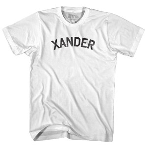 Xander Adult Cotton T-shirt - White