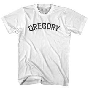 Gregory Adult Cotton T-shirt-White