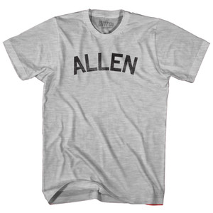 Allen Adult Cotton T-shirt-Grey Heather