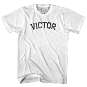Victor Youth Cotton T-shirt - White