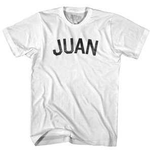 Juan Youth Cotton T-shirt-White
