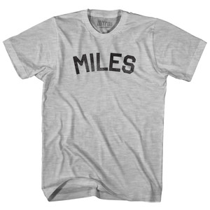 Miles Youth Cotton T-shirt-Grey Heather Miles Youth Cotton T-shirt-Grey Heather