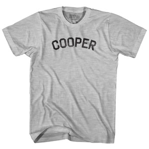 Cooper Youth Cotton T-shirt-Grey Heather Cooper Youth Cotton T-shirt-Grey Heather