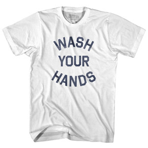 Wash Your Hands Youth Cotton T-Shirt - White