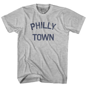 Philly Town Youth Cotton T-Shirt - Grey Heather Philly Town Youth Cotton T-Shirt - Grey Heather