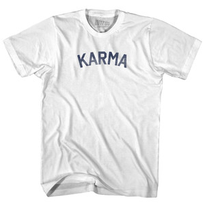 Karma Youth Cotton T-Shirt - White Karma Youth Cotton T-Shirt - White