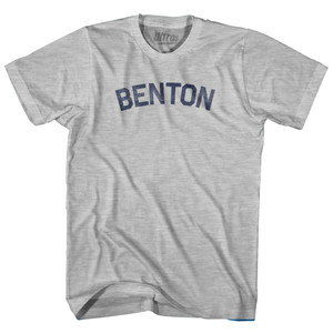BENTON Womens Cotton Junior Cut T-Shirt - Grey Heather