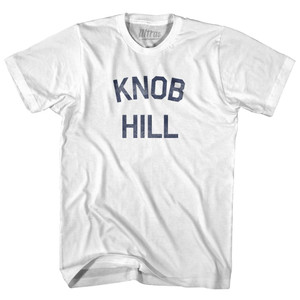 Knob Hill Womens Cotton Junior Cut T-Shirt - White