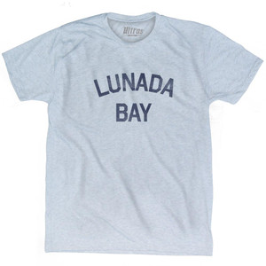 Lunada Bay Adult Tri-Blend T-Shirt - Athletic White