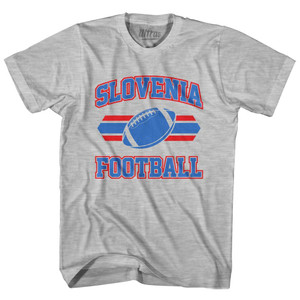 Slovenia 90's Football Team Adult Cotton - Grey Heather