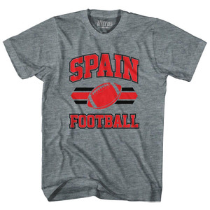 Spain 90's Football Team Youth Tri-Blend-Athletic Grey Spain 90's Football Team Youth Tri-Blend-Athletic Grey