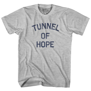 Tunnel of Hope Adult Cotton City T-shirt - Grey Heather