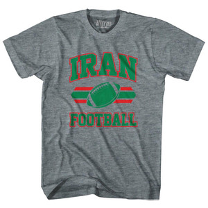 Iran 90's Football Team Youth Tri-Blend-Athletic Grey Iran 90's Football Team Youth Tri-Blend-Athletic Grey