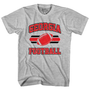 Georgia 90's Football Team Youth Cotton - Grey Heather Georgia 90's Football Team Youth Cotton - Grey Heather