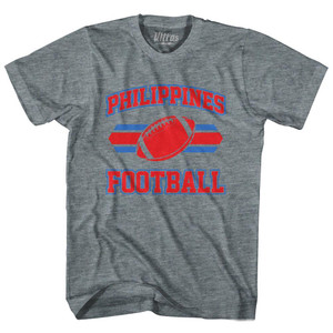 Philippines 90's Football Team Youth Tri-Blend-Athletic Grey Philippines 90's Football Team Youth Tri-Blend-Athletic Grey