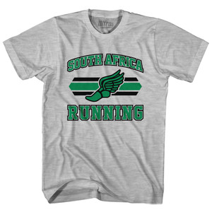 South Africa Islands 90's Running Team Cotton Youth T-shirt - Grey Heather South Africa Islands 90's Running Team Cotton Youth T-shirt - Grey Heather