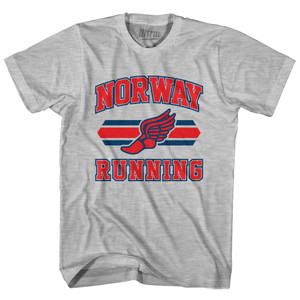 Norway 90's Running Team Cotton Youth T-shirt - Grey Heather Norway 90's Running Team Cotton Youth T-shirt - Grey Heather