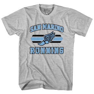 San Marino 90's Running Team Cotton Youth T-shirt - Grey Heather San Marino 90's Running Team Cotton Youth T-shirt - Grey Heather