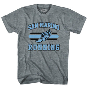 San Marino 90's Running Team Cotton Youth T-shirt - Athletic Grey San Marino 90's Running Team Cotton Youth T-shirt - Athletic Grey
