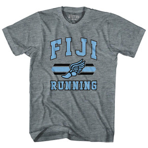 Fiji 90's Running Team Cotton Youth T-shirt - Athletic Grey Fiji 90's Running Team Cotton Youth T-shirt - Athletic Grey