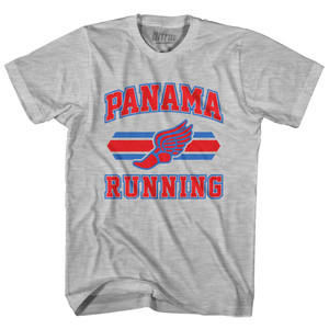 Panama 90's Running Team Cotton Youth T-shirt - Grey Heather Panama 90's Running Team Cotton Youth T-shirt - Grey Heather