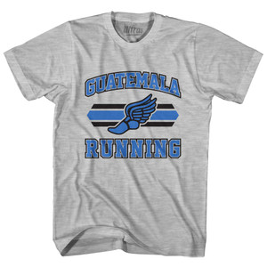 Guatemala 90's Running Team Cotton Adult T-shirt - Grey Heather Guatemala 90's Running Team Cotton Adult T-shirt - Grey Heather