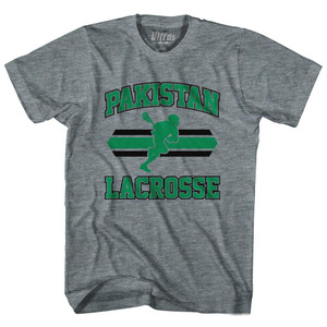 Pakistan 90's Lacrosse Team Tri-Blend Youth T-shirt - Athletic Grey Pakistan 90's Lacrosse Team Tri-Blend Youth T-shirt - Athletic Grey