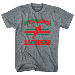 Afghanistan 90's Lacrosse Team Tri-Blend Youth T-shirt-Athletic Grey Afghanistan 90's Lacrosse Team Tri-Blend Youth T-shirt-Athletic Grey