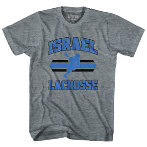 Israel 90's Lacrosse Team Tri-Blend Youth T-shirt - Athletic Grey Israel 90's Lacrosse Team Tri-Blend Youth T-shirt - Athletic Grey