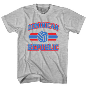 Dominican Republic 90's Volleyball Team Cotton Youth T-shirt - Grey Heather Dominican Republic 90's Volleyball Team Cotton Youth T-shirt - Grey Heather