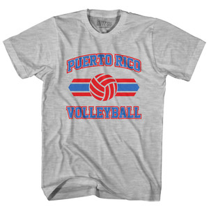 Puerto Rico 90's Volleyball Team Cotton Youth T-shirt - Grey Heather Puerto Rico 90's Volleyball Team Cotton Youth T-shirt - Grey Heather