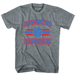 Dominican Republic 90's Volleyball Team Tri-Blend Youth T-shirt-Athletic Grey Dominican Republic 90's Volleyball Team Tri-Blend Youth T-shirt-Athletic Grey