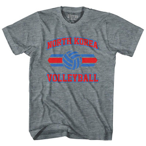 North Korea 90's Volleyball Team Tri-Blend Youth T-shirt - Athletic Grey North Korea 90's Volleyball Team Tri-Blend Youth T-shirt - Athletic Grey